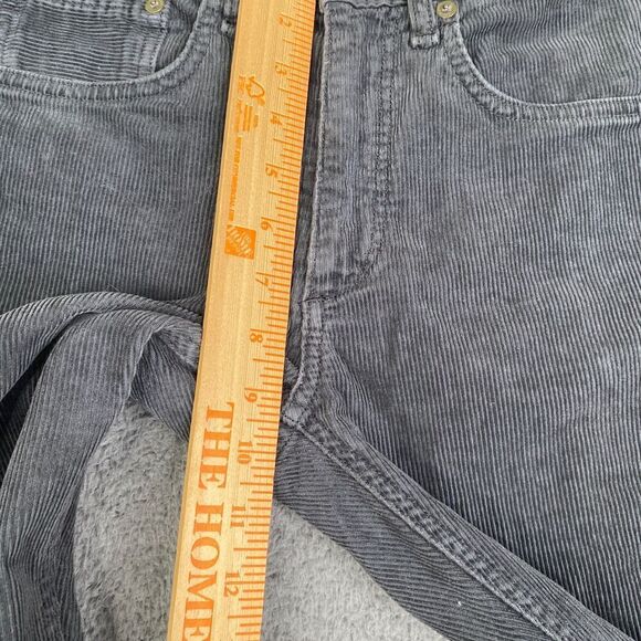 Rag & Bone Fit 1 Extra Slim Wrn Black Straight Leg Corduroy Pants Mens 28 - Picture 6 of 12